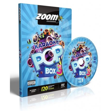 Zoom Karaoke Pop Box 3 (4 DVD’s)