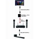 MadBoy® U-REMIX 3 bluetooth mixer & wireless karaoke microphone set